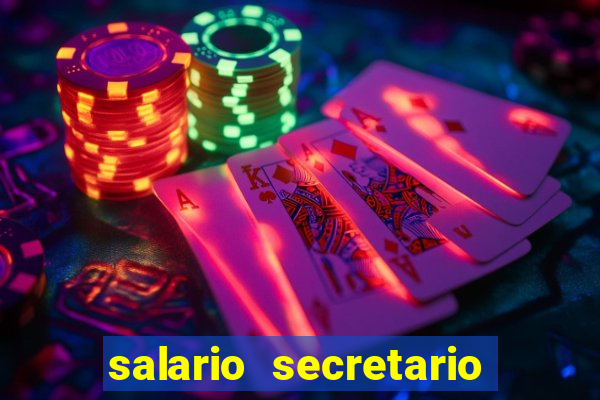 salario secretario de esportes